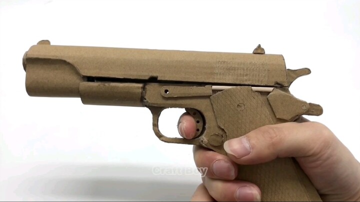 纸板玩具系列——M1911