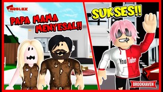 Anak Miskin Menjadi Youtuber SUKSES dan KAYA!! Feat @MOOMOO Brookhaven Role Play Roblox Indonesia