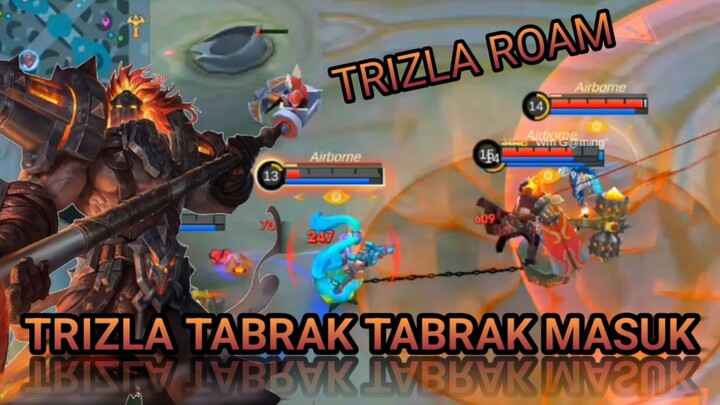 TRIZLA TABRAK-TABRAK MASUK,TRIZLA ROAM🔥🔥