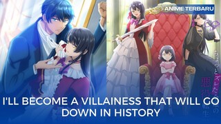 Perjalanan Alicia Menjadi Villain Legendaris | I'll Become a Villainess That Will Go Down In History