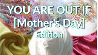 IN OR OUT SLIME GAME 💦 MOTHER'S DAY EDITION