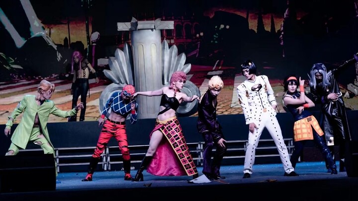 [JOJO Stage Play] Bucciarati team assembles!