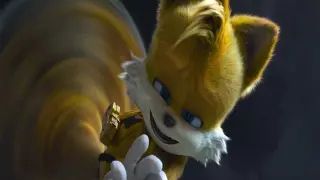 Tails "Butt-Copter" awkward  moment - Sonic Movie 2