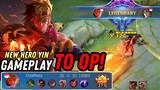 New Hero Yin 100% Broken Fighter Gameplay - Mobile Legends Bang Bang