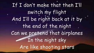 Airplanes LYRICS