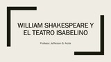 William Shakespeare | El teatro Isabelino (Clase Virtual de Literatura Universal)