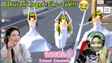 Moment Kocak Nafisa Fidela & Ani Nurhayani Bermain Sakura School Simulator, BIKIN NGAKAK!!!