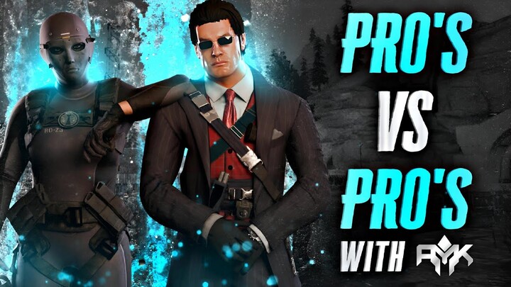 PROs vs PROs Tournament Gameplay with AMK Team | CODM