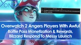 Awful Overwatch 2 Battle Pass Monetization & Rewards Anger Players, Blizzard Respond To Messy Launch