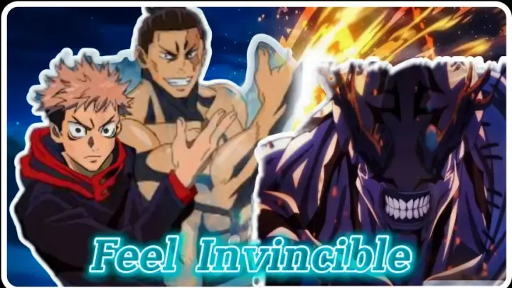 Itadori and Tado Vs Hanami [AMV] Feel Invincible ( Jujutsu Kaisen)