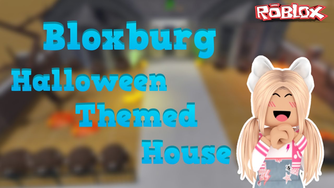 New Intro + Halloween Themed House, Roblox Bloxburg