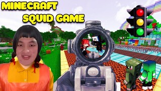 MINI GAME: NOOB TEAM CHIẾN THẮNG TRÒ CHƠI CON MỰC TRONG MINECRAFT ** SQUID GAME MINECRAFT