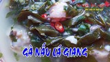 Canh gà nấu lá giang thơm ngon