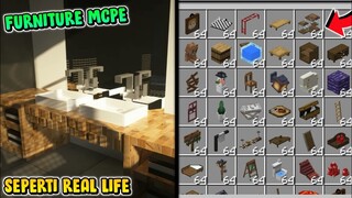 CARA PASANG MOD/ADDON FURNITURE REALISTIS DI MCPE - MCPE 1.18/1.19