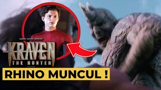 RHINO AKHIRNYA KELUAR !! | KRAVEN THE HUNTER TRAILER REACTION