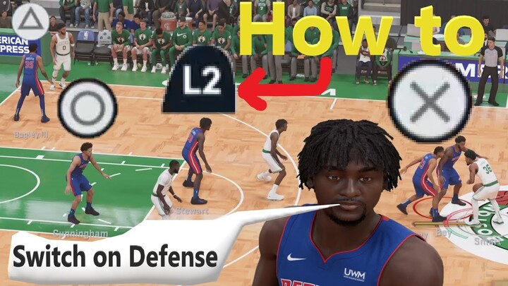 NBA 2K23 how to switch on defense