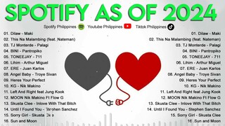 New Hits Philippines 2024 😘  Spotify as of 2024  | Spotify Playlist  2024 - Vol 15