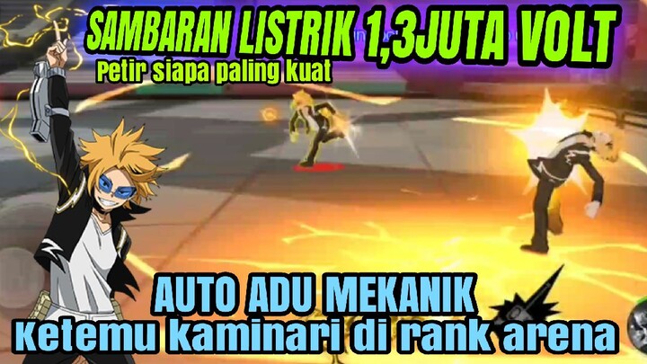 adu mekanik kaminari vs kaminari|petir siapa paling kuat