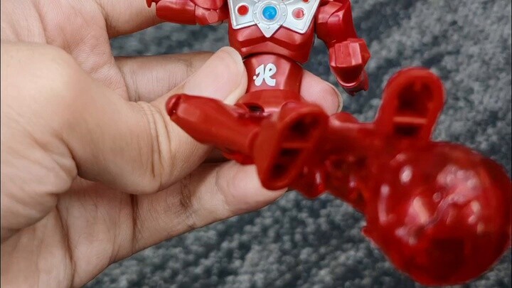 The actual shots of all characters in the infinite version of Wonderful Building Blocks Ultraman are