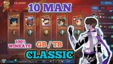 10 Man Classic 100% Winrate Fast End Game | Still Safe
