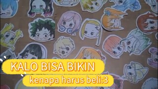 bikin stiker manual😆😆😆✨