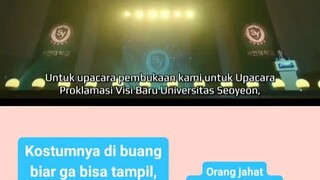 Kostumnya dibuang biar ga bisa tampil , tapi lihat endingnya