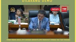 Debat Panas Jovi dengan ANggota DPR