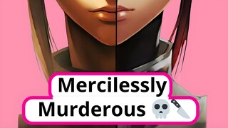 Mercilessly murderous 💀🔪 | #anime #shorts #viral