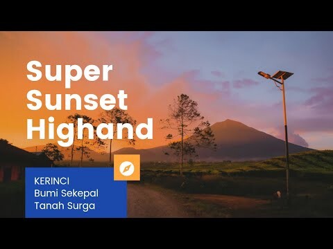 Mandi Emas Kerinci - Super Sunset Highland