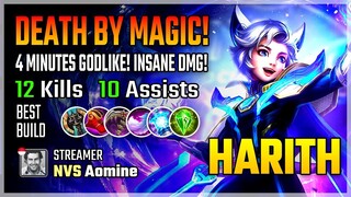 New EVOS skin! Harith Best Build 2020 Gameplay by NVS Aomine | Diamond Giveaway | Mobile Legends