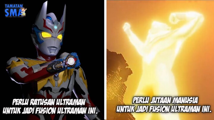 10 Fusion Ultraman Dengan Material Terbanyak.