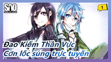 [Đao Kiếm Thần Vực] Kirito mặc váy chơi cơn lốc súng trực tuyến_1