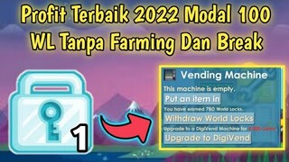 Profit Terbaik Modal 100 WL | Tanpa Farming Dan Break | Growtopia Indonesia