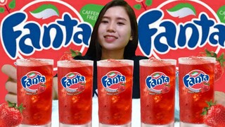 MUKBANG MINUMAN SEGAR DINGIN FANTA ASMR MINUMAN SEGAR DINGIN ES BATU#mukbang#minumansegar#asmrdrink