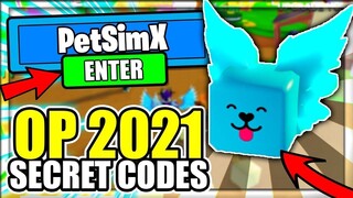 Roblox Pet Simulator X All New Codes 2021 April
