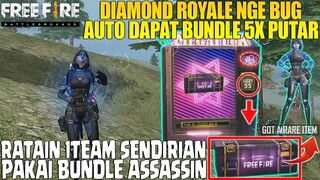 SPIN DIAMOND ROYALE MUGER ASSASSIN - LANGSUNG RATAIN 1 TEAM SENDIRIAN! GARENA FREE FIRE