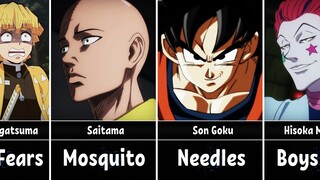 Anime Characters With The Unusual Weaknesses