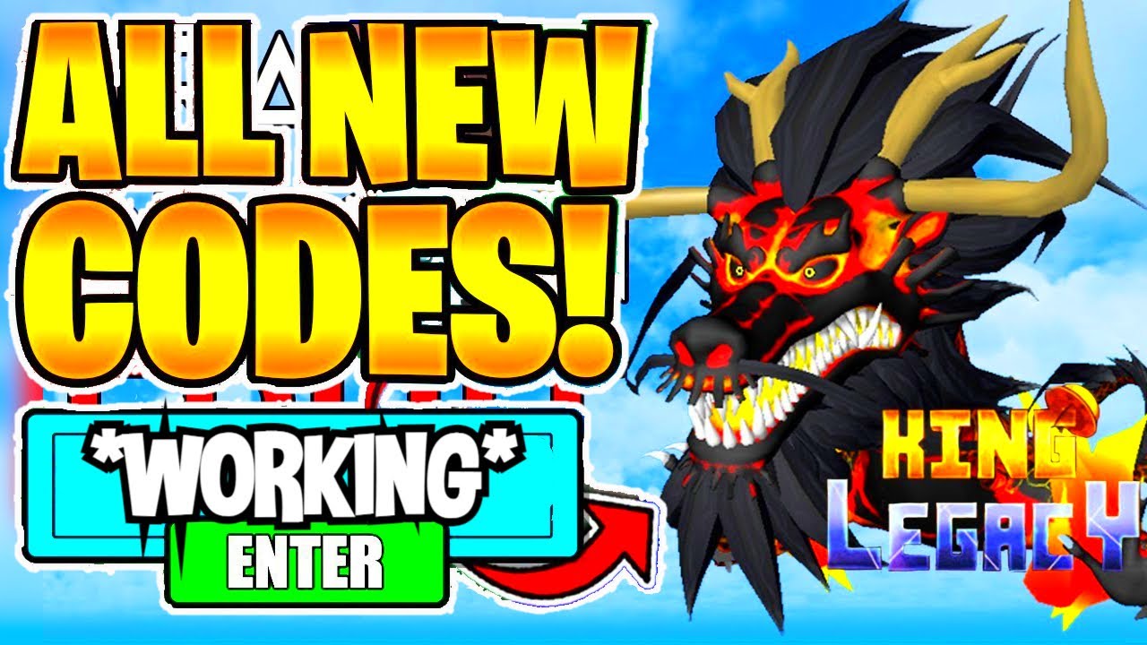 NEW* ALL WORKING CODES FOR KING LEGACY 2022 DECEMBER! ROBLOX KING LEGACY  CODES 