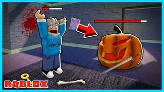 Aku Melawan Monster Pumpkin🎃! Di Hari Halloween - Roblox Indonesia