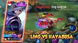 FAST HAND LING VS FAST HAND HAYABUSA, WHO WINS ? - LING FASTHAND GAMEPLAY #38