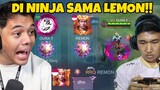 FIRST TIME LEMON Kena MENTAL Gara2 Gw?? Ampe Kena Ninja Gua!! - Mobile Legends