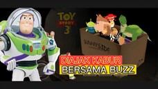 BUZZ LIGHTYEAR MENCARI TEMAN TEMAN UNTUK MENINGGALKAN RUMAH ANDY | TOY STORY 3 PSP GAMEPLAY