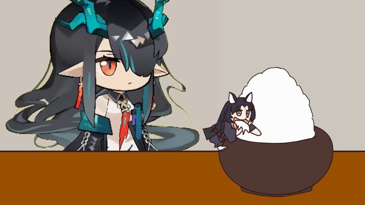 [ Arknights ]嵯娥:夕 will only affect my eating speed