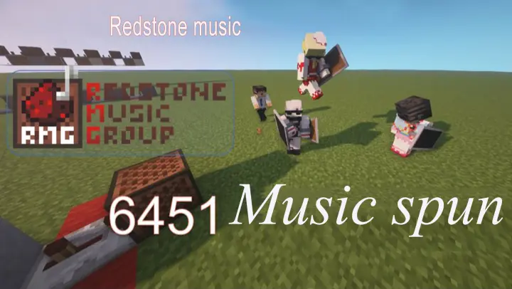 [Music][Game]Mash up of '6451' in Minecraft