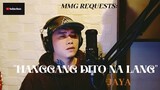 "HANGGANG DITO NA LANG" By: Jaya (MMG REQUESTS)