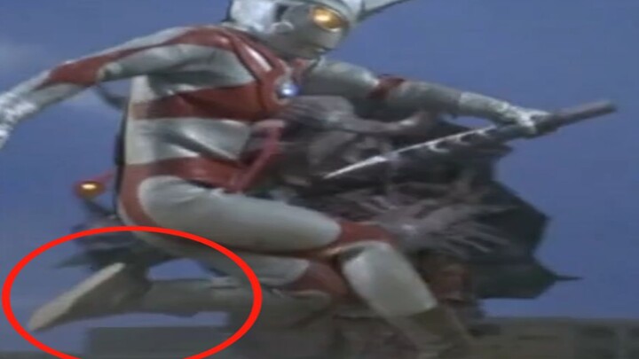 In Ultraman 8's most revealing scene, Ace actually puts on old Beijing cloth shoes to fight monsters