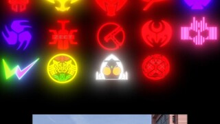Pertemuan 20 Penunggang Heisei (Urutan Hibiki dan Kabuto dibalik. Saat saya menyadarinya, sudah terl