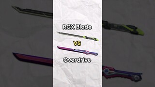 RGX Blade VS Overdrive Blade in VALORANT