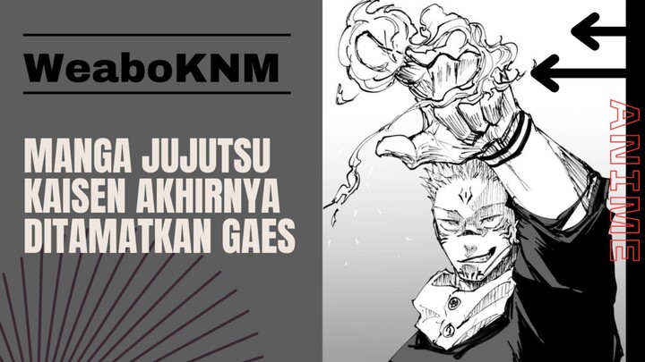 Manga jujutsu kaisen akhirnya akan ditamatkan oleh Gege Akutami