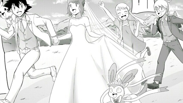 (Zhina fan comics) Elf Pokémon Following the story 10 years after xyz, Xiaozhi once again won the ch